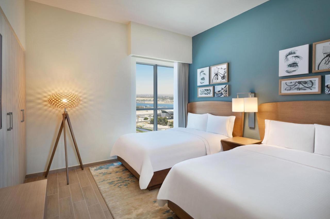 Apartment mit 3 Schlafzimmern und Stadtblick (kostenloser Transfer zur Dubai Mall, Festival City Mall, La Mer Beach & Al Jaddaf Metro)