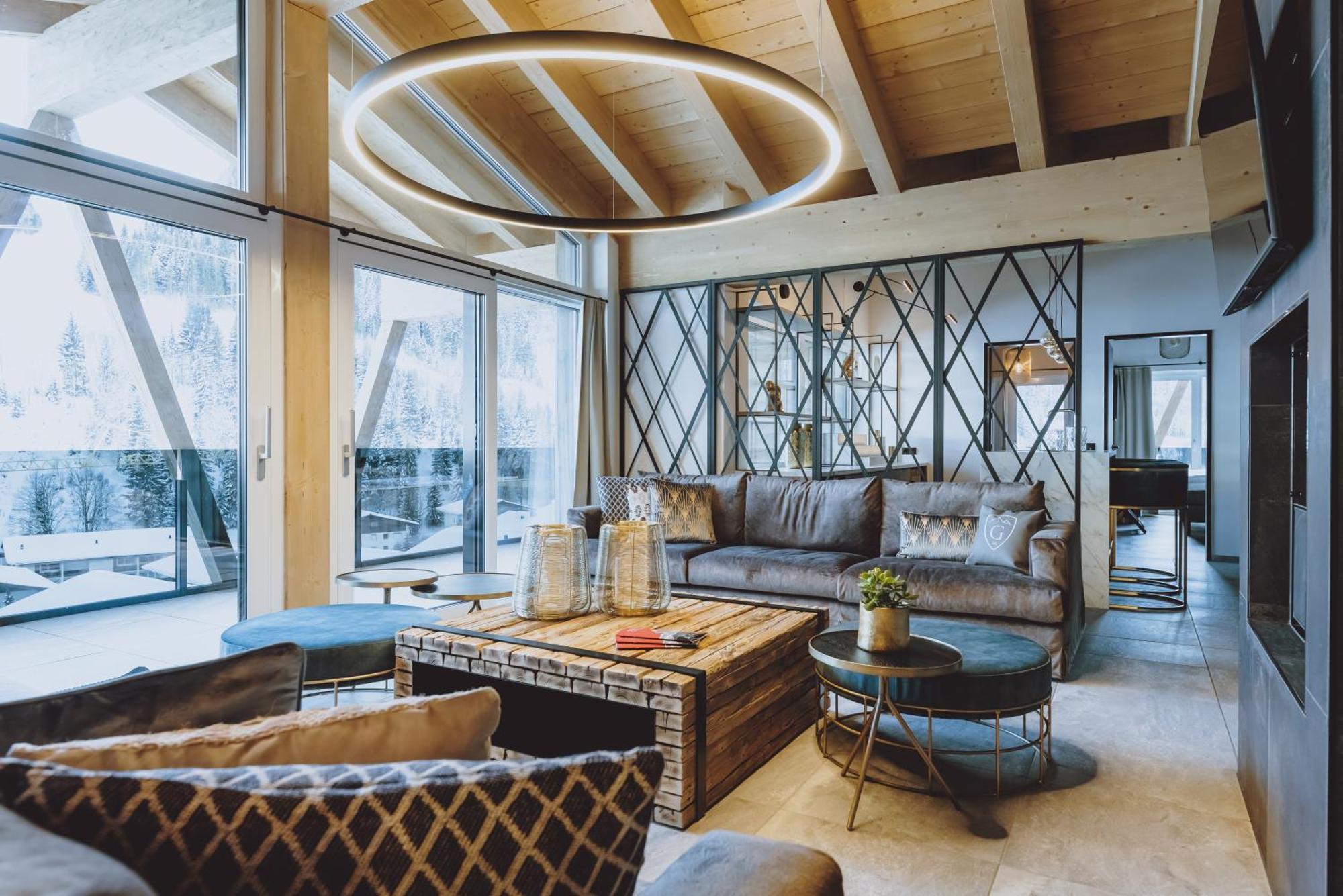 Deluxe Penthouse mit eigener Sauna und 2 Schlafzimmern