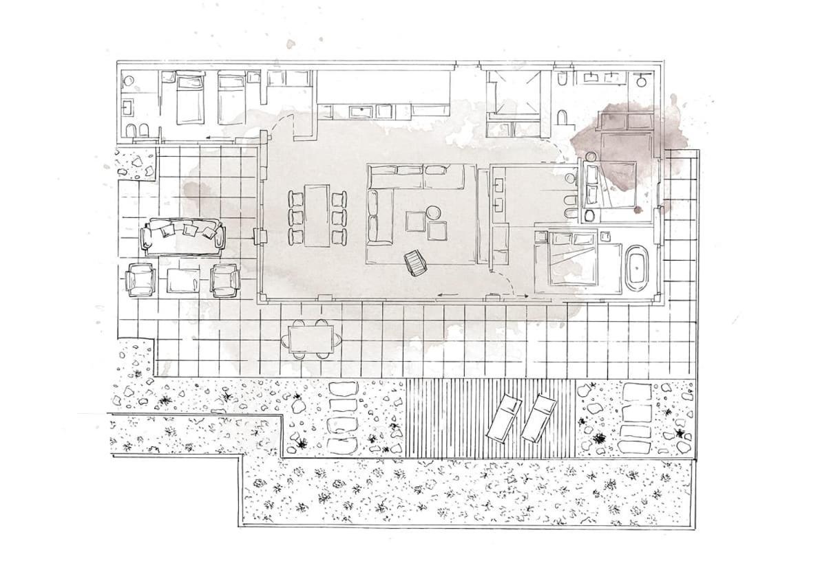 Loft-Apartment mit 3 Schlafzimmern
