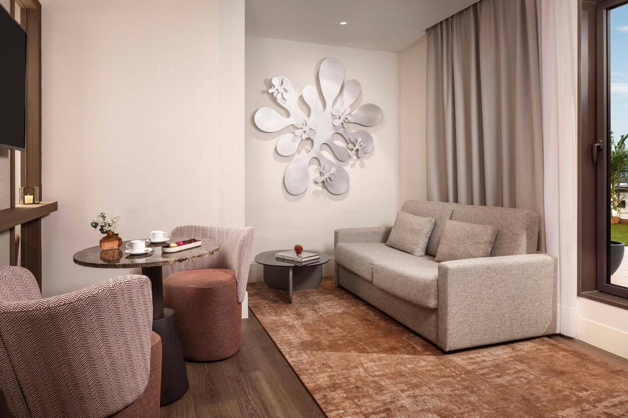 Suite mit Terrasse und Zustellbett (2 Erwachsene + 2 Kinder)