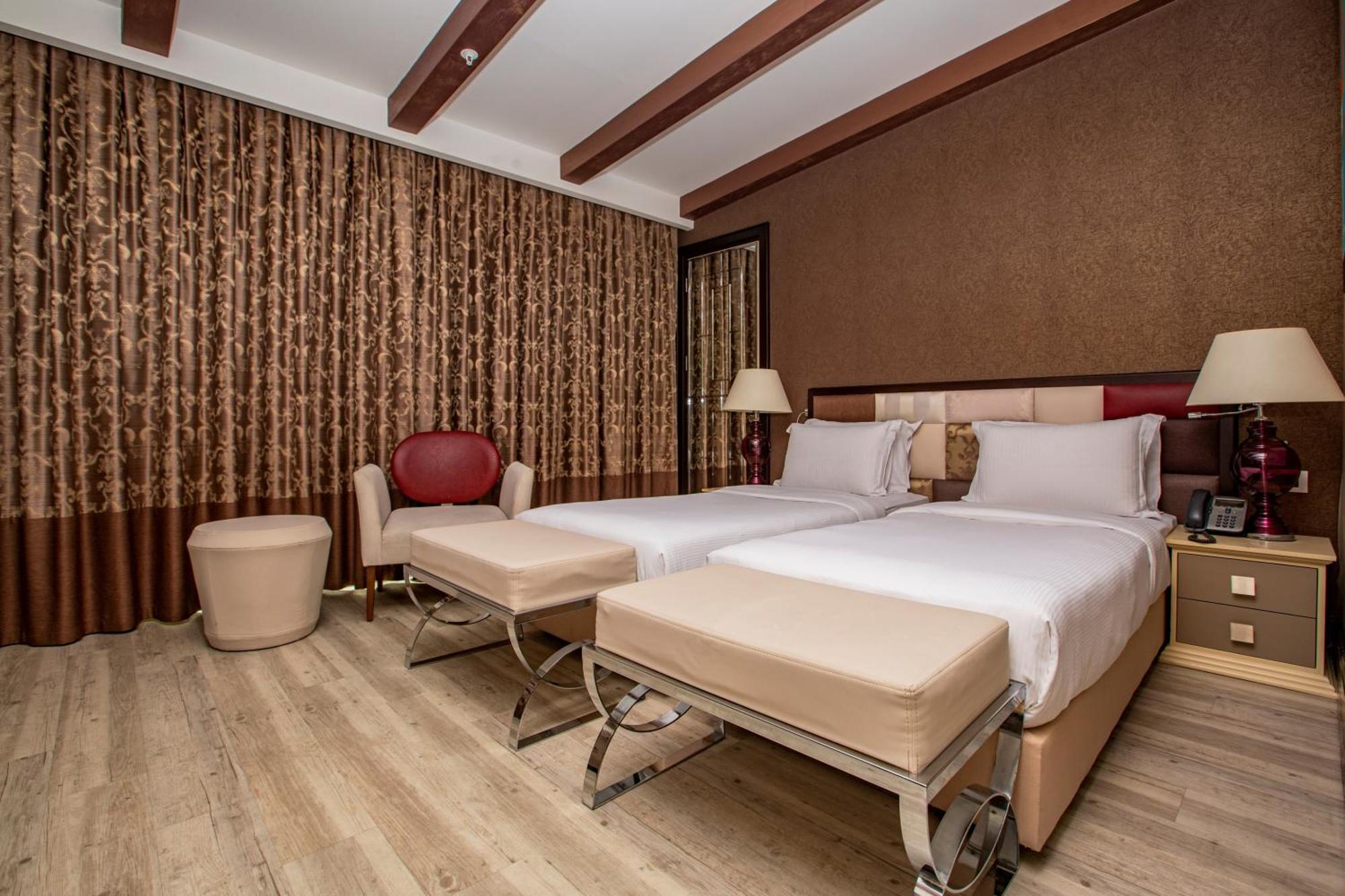 Deluxe Zweibettzimmer mit Balkon