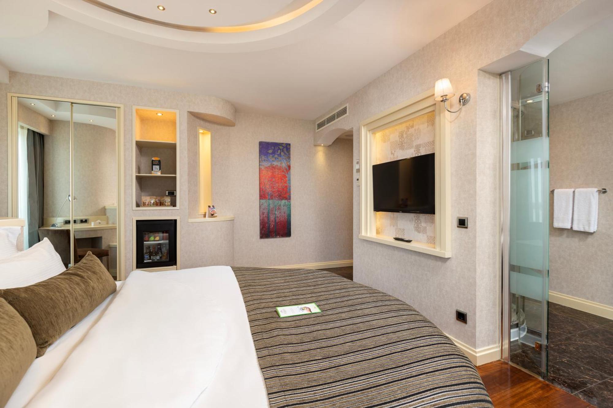 Eckzimmer mit Doppelbett