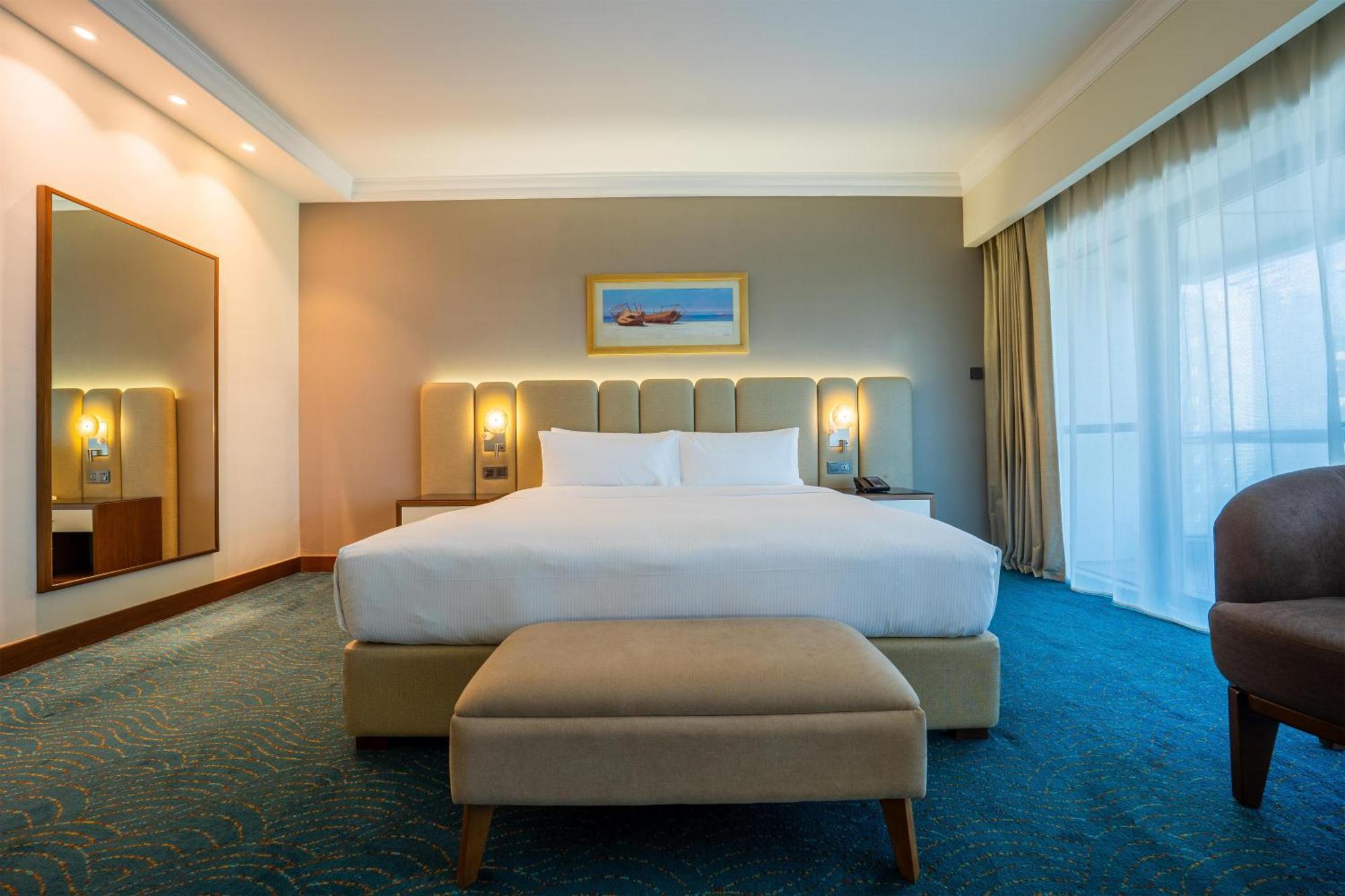 Zimmer mit Kingsize Bett