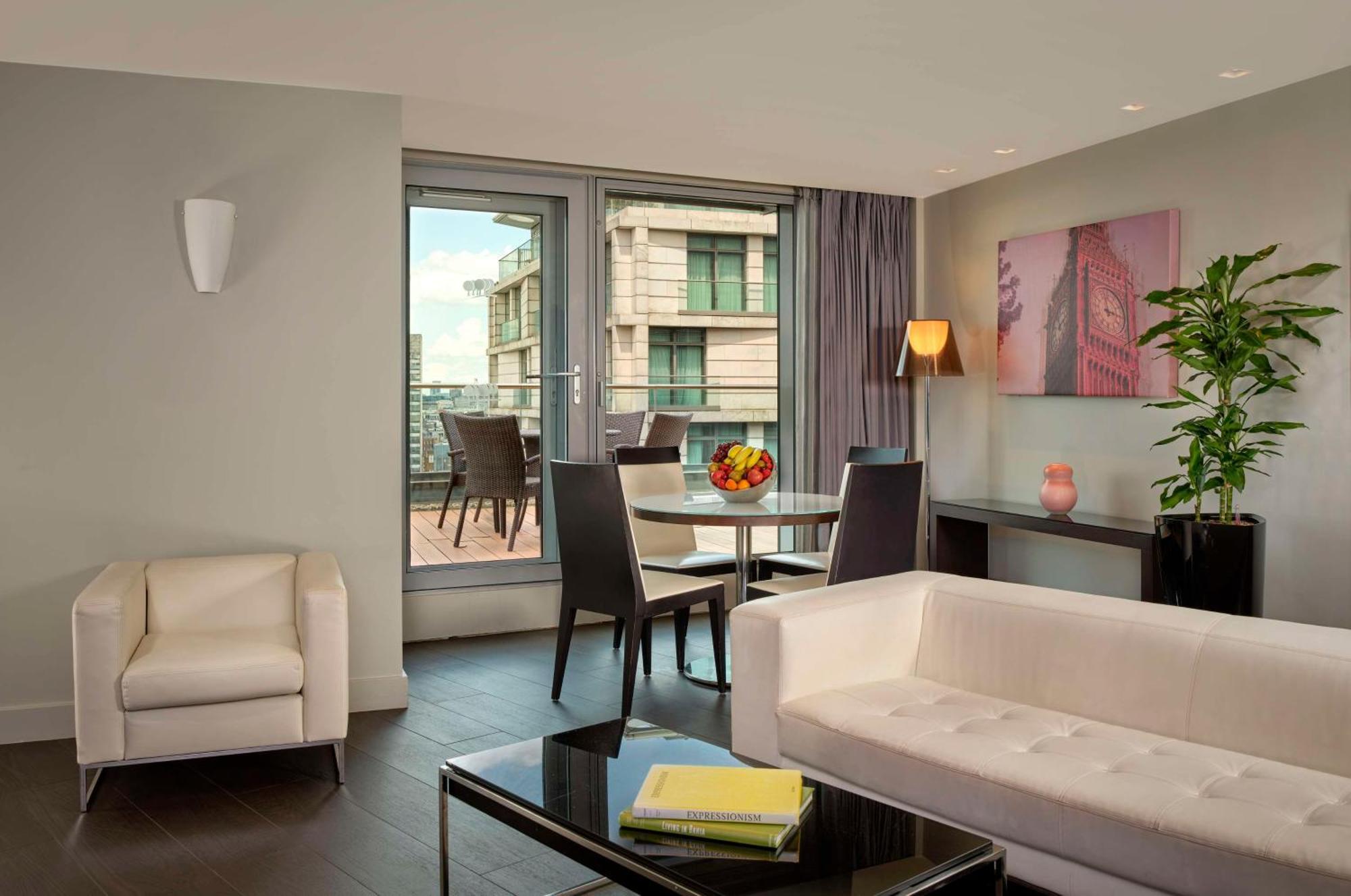 Suite mit 2 Schlafzimmern und Terrasse (3 Erwachsene)