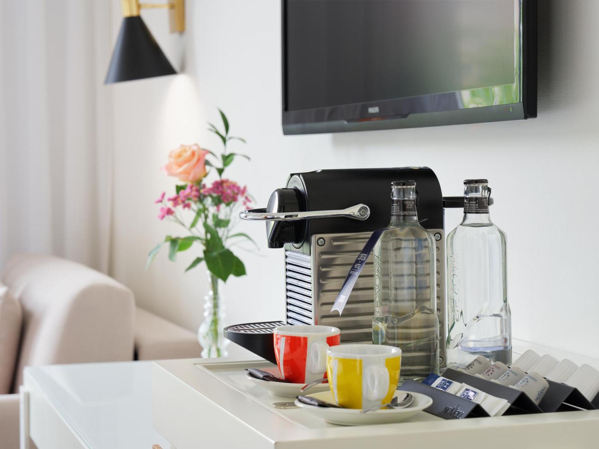 Familienzimmer mit Doppelbett