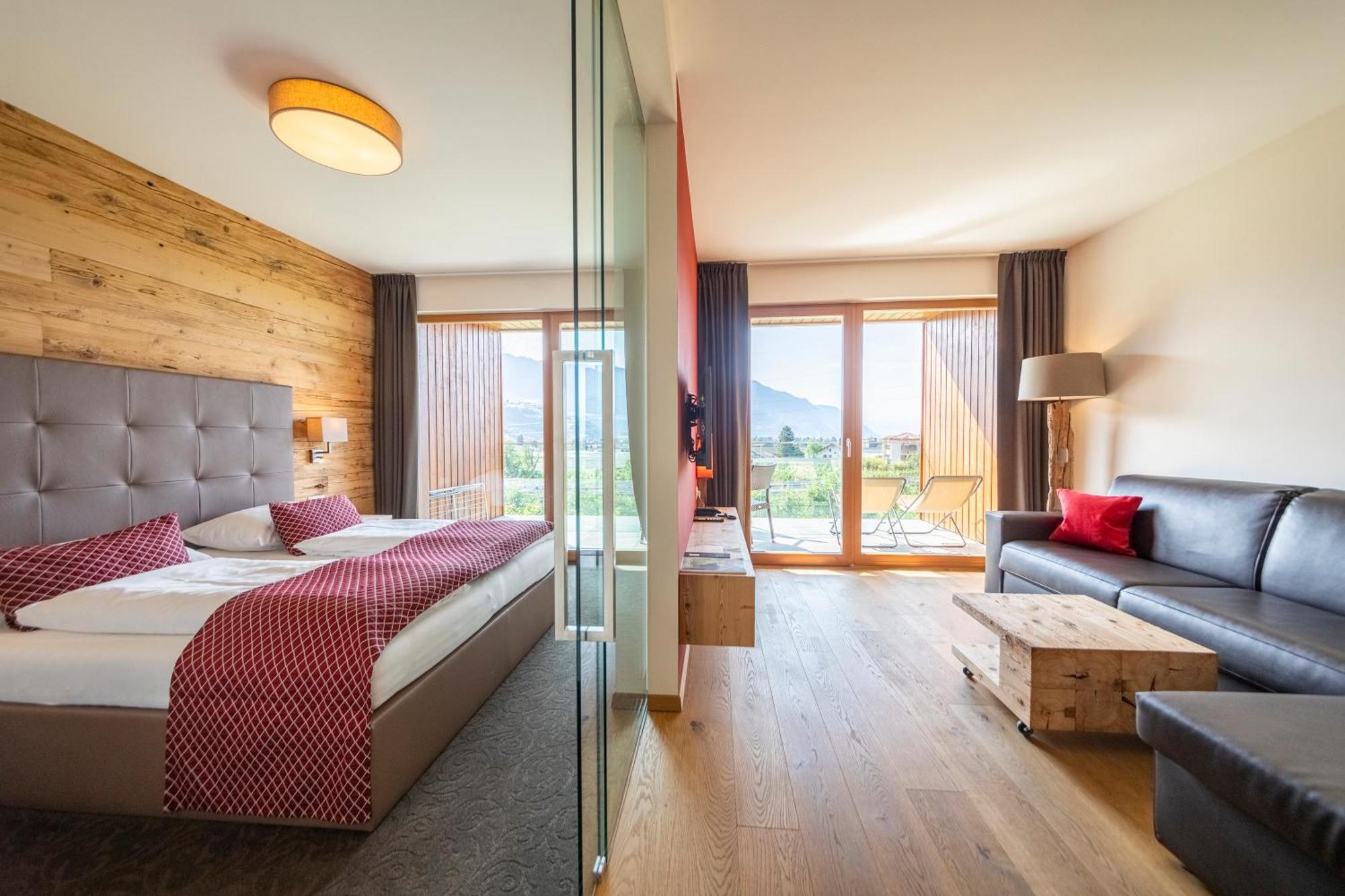 Suite mit Gartenblick