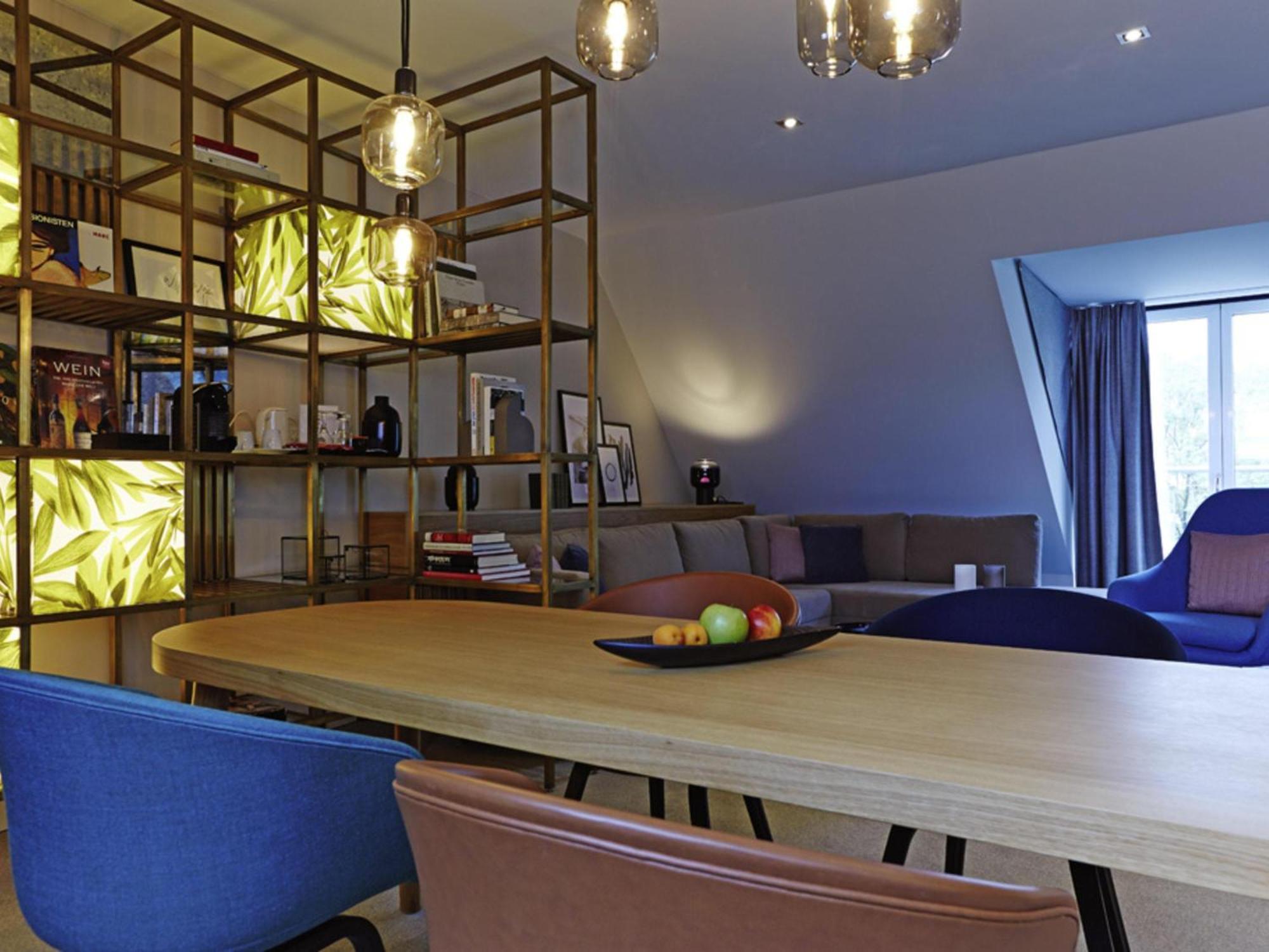 Superior Suite mit Blick auf die Skyline