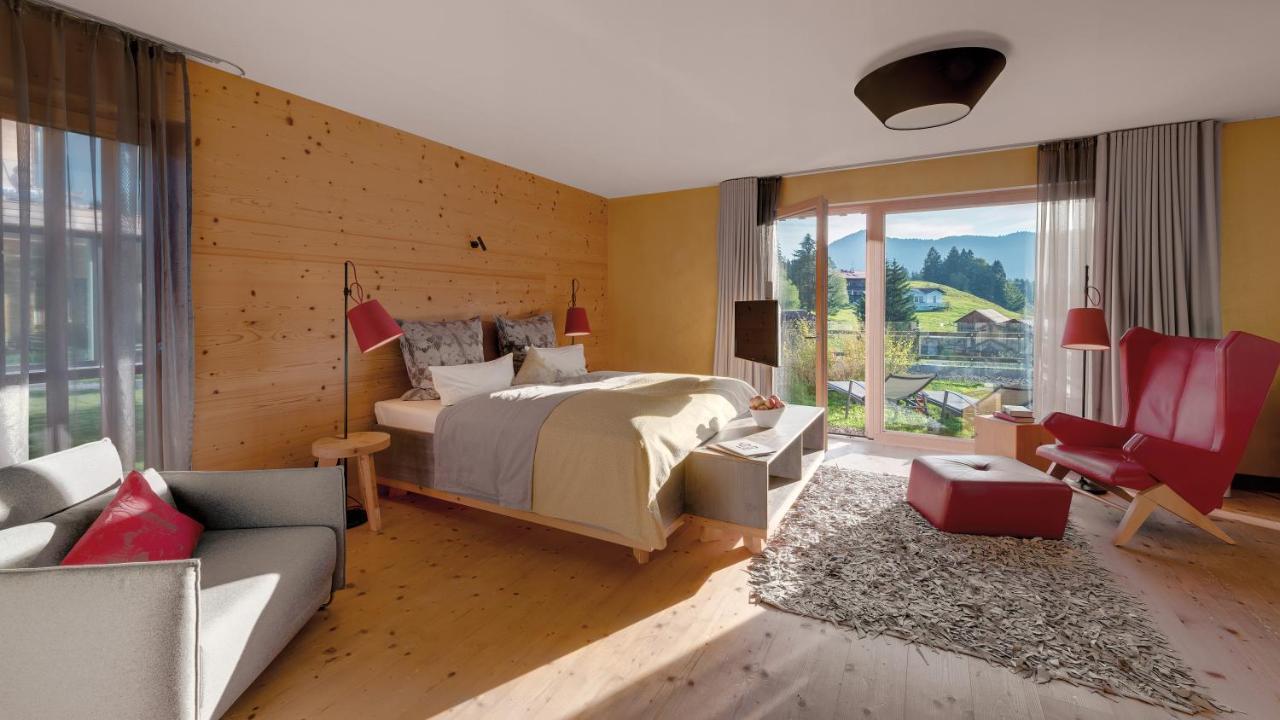 Suite mit Bergblick und Balkon