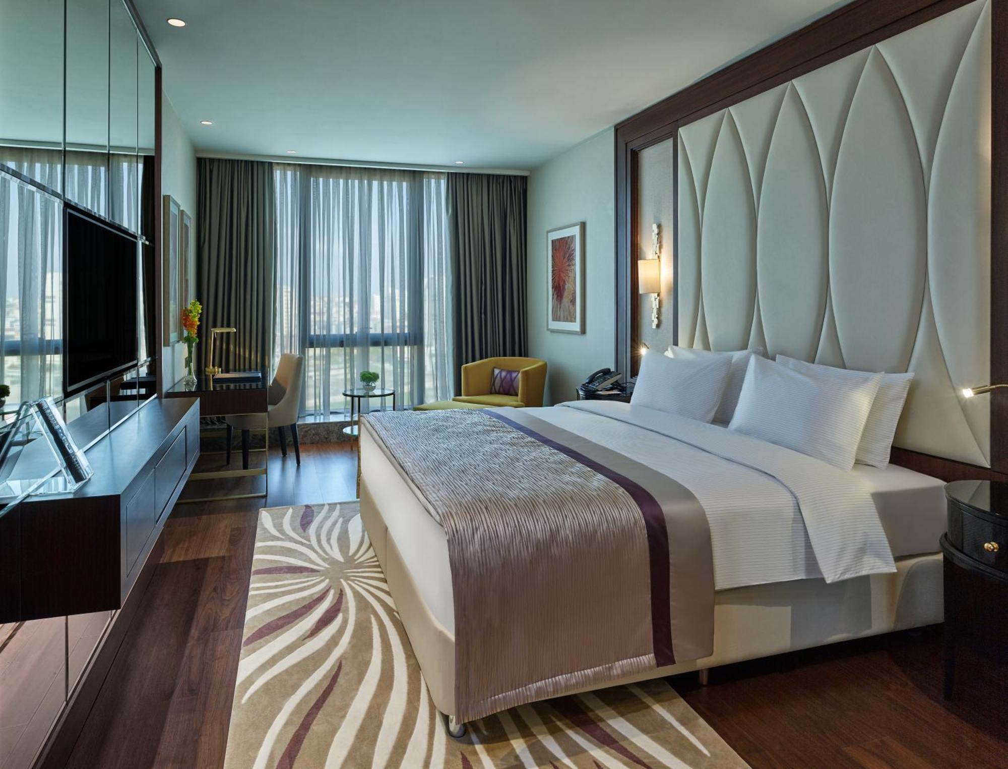 Zimmer Trendy mit Queensize-Bett
