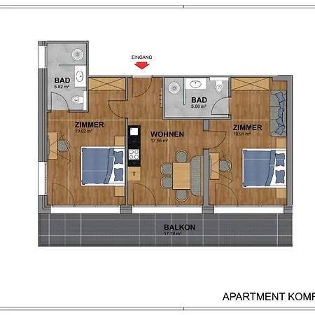 Hotel Garni Fiegl Apart-3